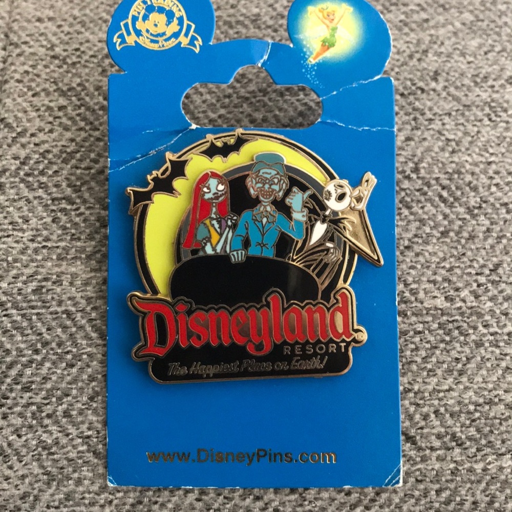Jack and Sally on The Haunted Mansion Disney Pin